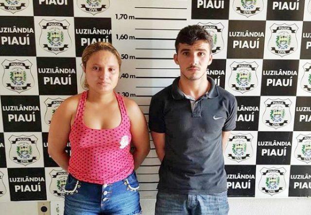 Casal preso (Crédito: Divulgação/Policia Civil)