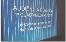 Audiência Pública 1º Quadrimestre/2018-Saúde