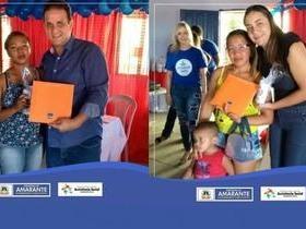 Prefeitura Municipal entrega 200 livros pelo programa Criança Feliz