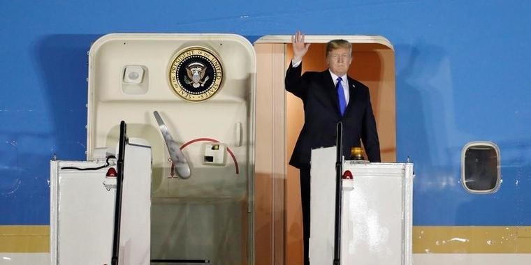 Trump chega para encontro histórico com ditador Kim Jong-un