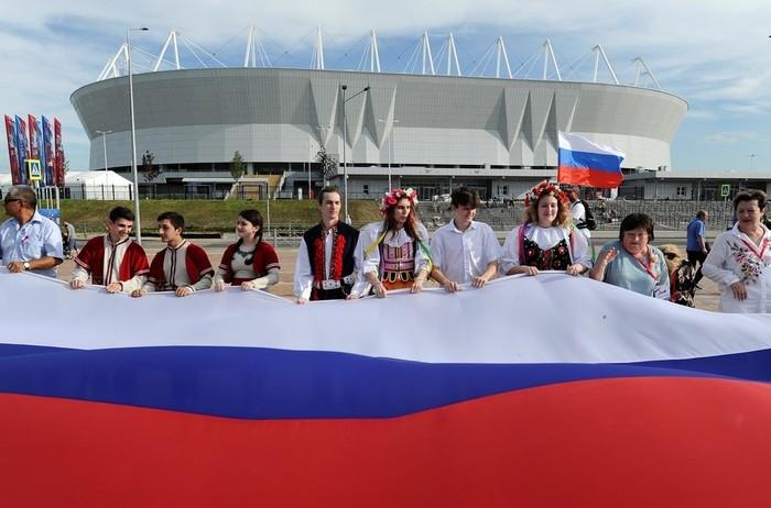 Russos vêm tentando valorizar cultura nacional durante a Copa (Crédito: Reuters)