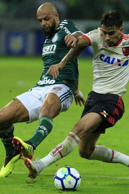 Felipe Melo e Vinicius Junir (Crédito: Agência O Globo)