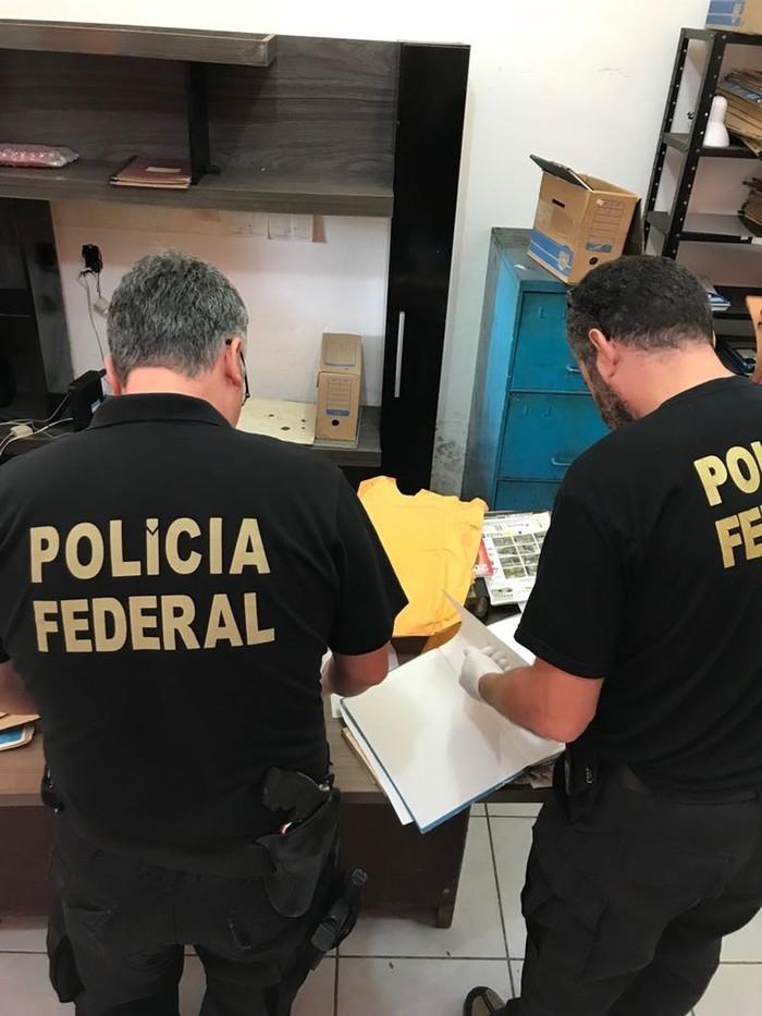 Polícia Federal investiga em operações (Crédito: Divulgação/Polícia Federal)