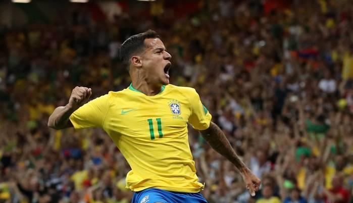 Philippe Coutinho marcou no primeiro tempo (Crédito: Reuters)