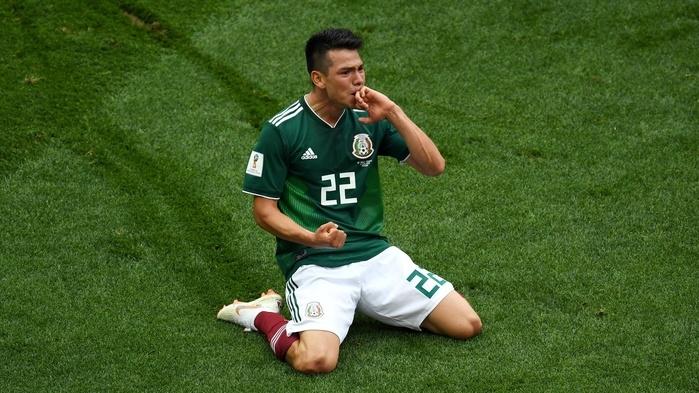 Lozano, o autor do gol da partida. (Crédito: Matthias Hangst/Getty Images.)