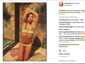 Carolina Dieckmann mostra bronzeado após dia ensolarado; foto