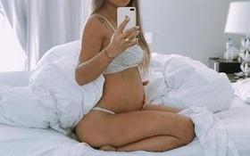 Mayra rebate críticas após pedir que não toquem em sua barriga