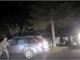 Policial tira urso que estava preso dentro de carro nos EUA; vídeo