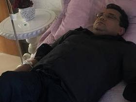 Geraldo Luís passa mal em gravação, faz exame e descobre doença