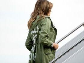 Melania Trump usa a frase