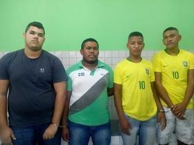 Quatro homens foram presos acusados de assalto na zona Sudeste
