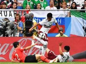 México vence Coreia do Sul por 2 a 1 e se aproxima da vaga
