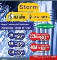 Internet rápida e barata é com o Grupo Storm