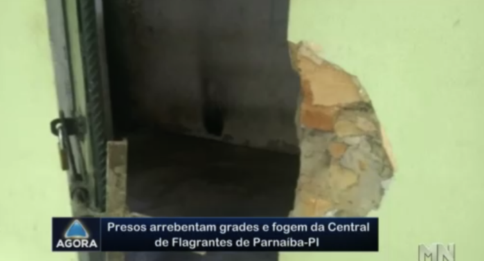 Central de Flagrantes de Parnaíba (Crédito: Rede Meio Norte)