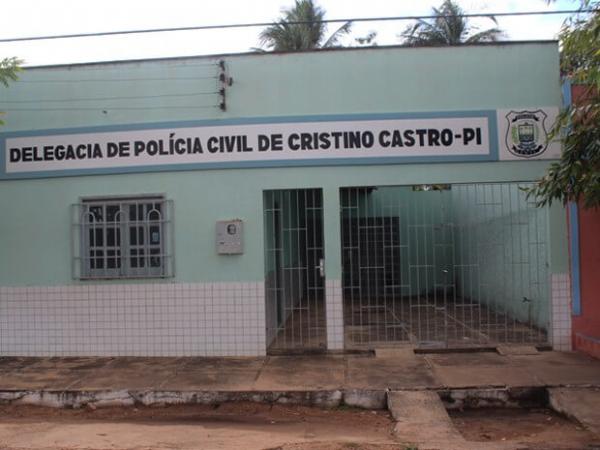 Delegacia de Polícia Civil de Cristino Castro (Crédito: Reprodução)