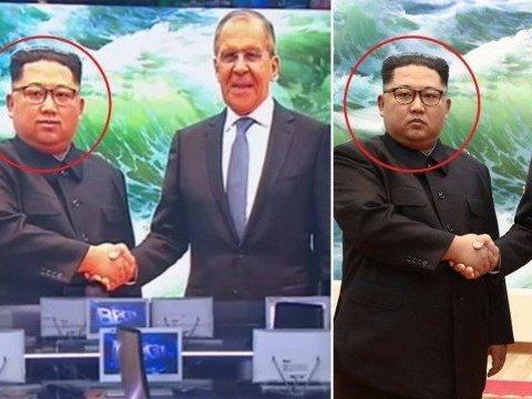 TV russa edita imagem para colocar um sorriso em Kim Jong-un