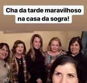 Zilu comemora pré-aniversário de 60 anos na casa da nova sogra