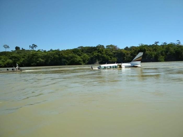  Piloto faz pouso forçado após tiroteio dentro de avião em Itaituba, no sudoeste do Pará.  (Crédito: Reprodução)