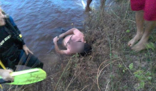 Corpo de Aluísio Miranda Ferreira (Crédito: Folha de Parnaíba )