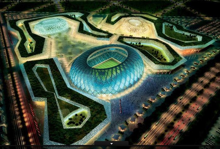 O Al-Wakrah terá espaço para 45.120 torcedores na Copa. Em seguida, sua capacidade cairia para 25.500 (Crédito: Divulgação)