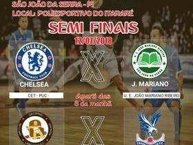Gingantes do Intercolegial fazem finais na manhã desta quinta feira