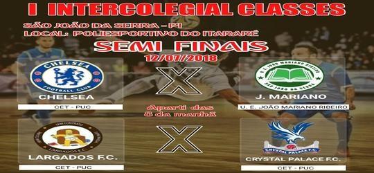 Gingantes do Intercolegial fazem finais na manhã desta quinta feira