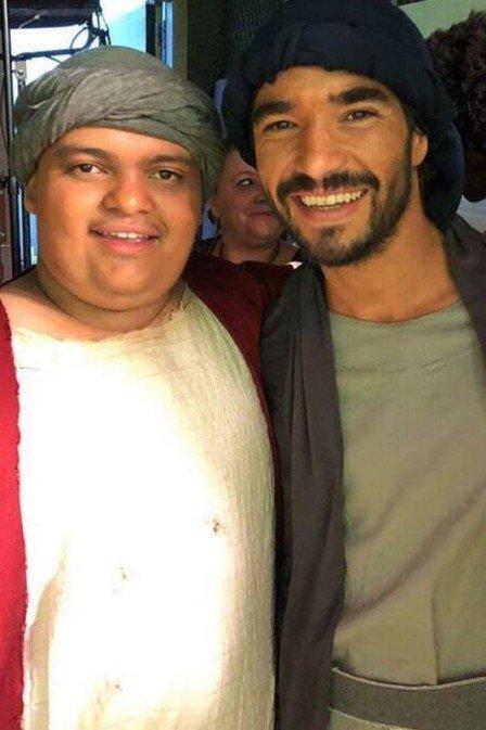 Caio Blat e o filho, Antônio. (Crédito: Reprodução/Instagram)