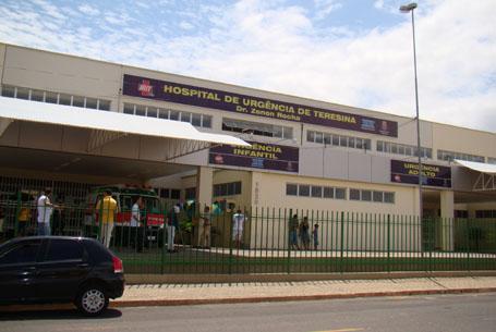 Hospital de Urgência de Teresina (HUT) (Crédito: Reprodução)