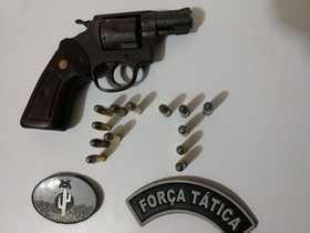 FT de Paulistana prende homem com arma de fogo