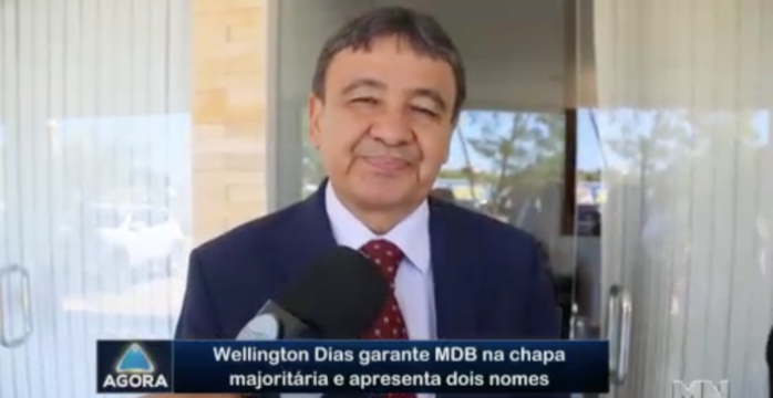Wellington Dias (Crédito: Rede Meio Norte)