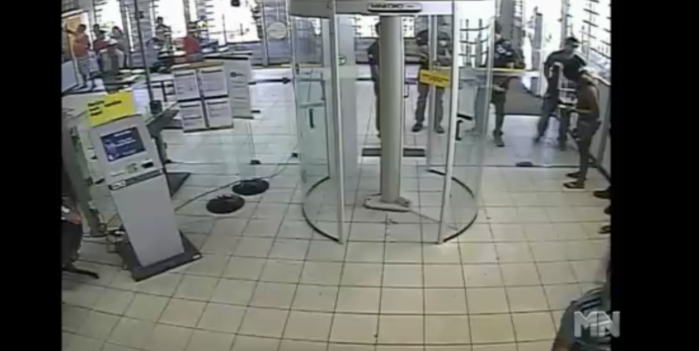 Quadrilha assalta Banco do Brasil de Amarante-Piauí (Crédito: Reprodução )