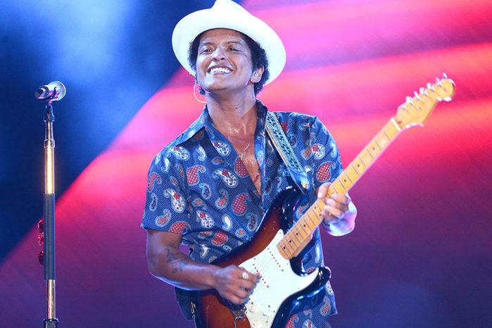 11º. Bruno Mars (Crédito: Divulgação)