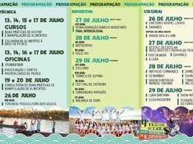 Competições esportivas irão movimentar o 4º Festival do Peixe
