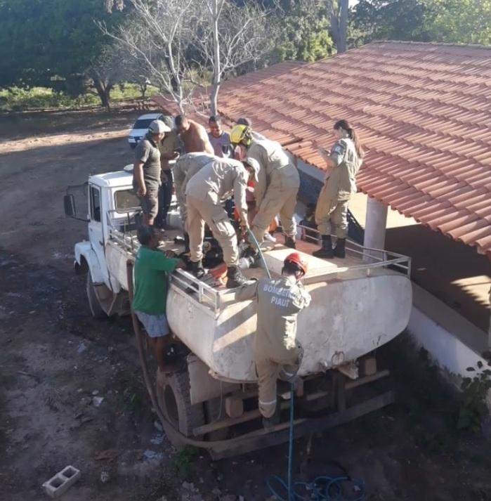 (Crédito: Corpo de Bombeiros)