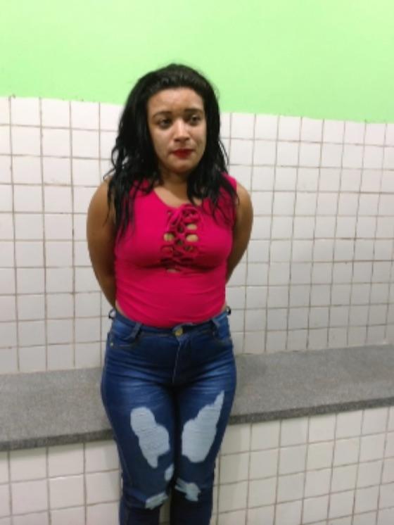 Acusada do crime foi presa ao tentar fugir (Crédito: Reprodução)