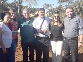 Prefeito acompanha visita à obra de duplicação da PI 112