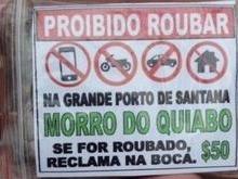 Traficantes dão “seguro” contra roubos a clientes