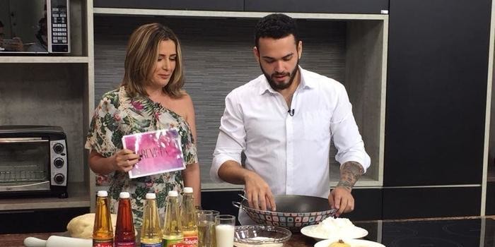 Bruno Ribeiro ensina receita de massa de pão no Revista Meio Norte