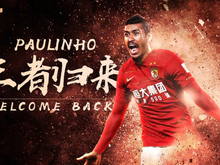 Guangzhou Evergrande oficializa contratação de Paulinho