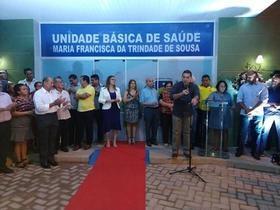 Prefeito Júnior Carvalho entrega obras importantes na área da saúde