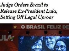 Imprensa internacional reage ao impasse sobre a libertação de Lula