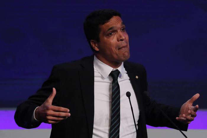 O candidato à Presidência da República pelo Patriota, Cabo Daciolo (Crédito: Paulo Whitaker/Reuters)