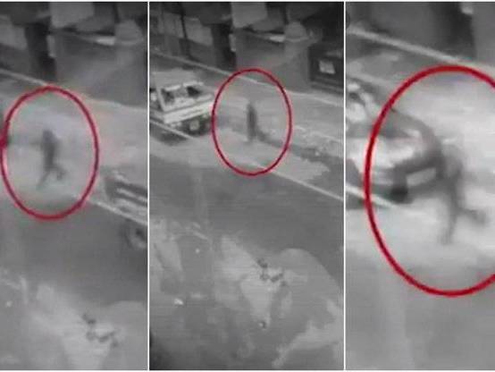 Câmeras flagram fantasma atravessando rua nas Filipinas; vídeo