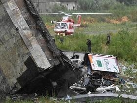 Ponte desaba no norte da Itália e deixa 35 mortos e feridos