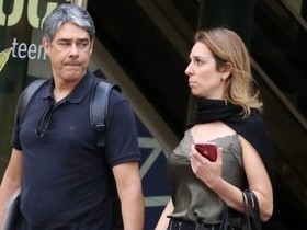 William Bonner define data de casamento com fisioterapeuta