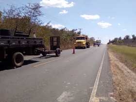 Retomada obras da Br 226 trecho Altos/Coivaras