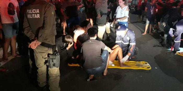     Jovem morre e outros 4 ficam feridos após colisão entre motos em Piripiri (Crédito: Reprodução/ Portal Reporter10)