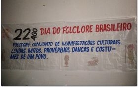 Escola Municipal Porfírio Mendes de Moura comemora dia do folclore