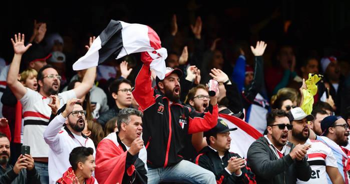 Morumbi recebeu quase 60 mil torcedores neste domingo (26). (Crédito: Fernando Dantas/ Gazeta Press)