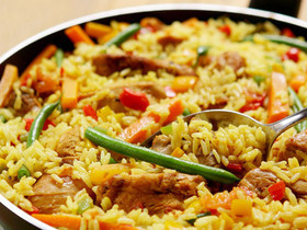 Revista Meio Norte ensina a preparar receita de paella de frango